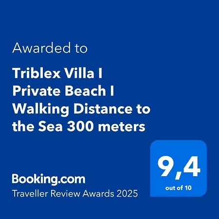 Triblex I Private I Walking Distance To The Sea 300 Meters * Cenger